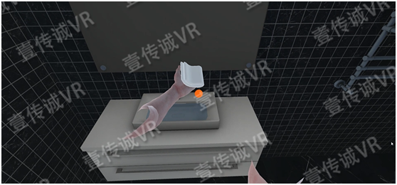 壹傳誠VR消防模擬，著火捂住口鼻演練