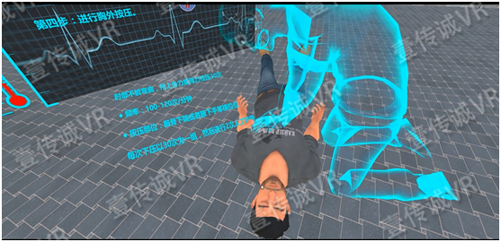VR急救之心外按壓體驗 1