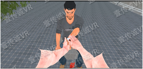 VR急救之外傷包扎操作體驗 1