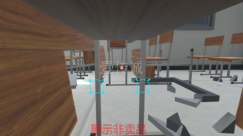 VR地震逃生模擬體驗