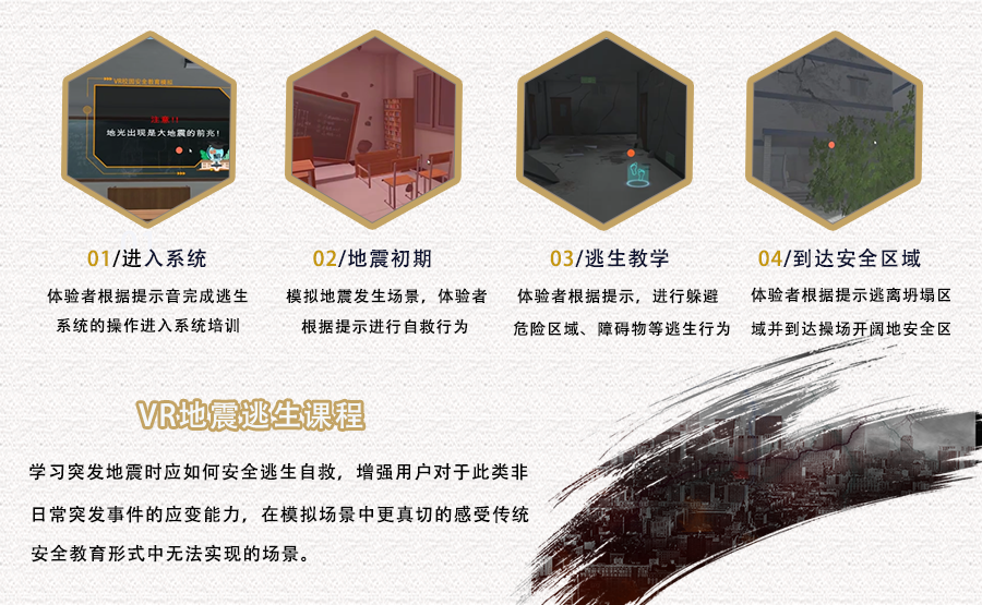 VR地震應(yīng)急逃生