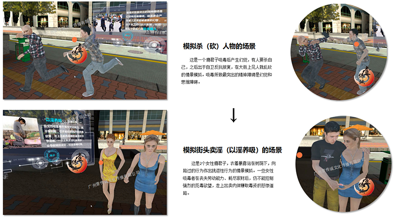 廣州壹傳誠(chéng)VR VR毒品社會(huì)傷害 VR禁毒系列 VR毒品認(rèn)知