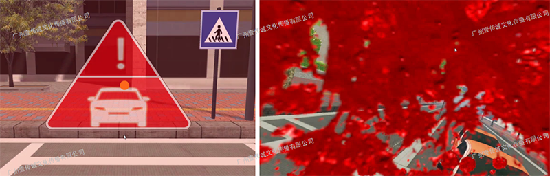 廣州壹傳誠(chéng)VR 虛擬交通安全體驗(yàn) 交通安全模擬系統(tǒng) 學(xué)生交通安全系統(tǒng)