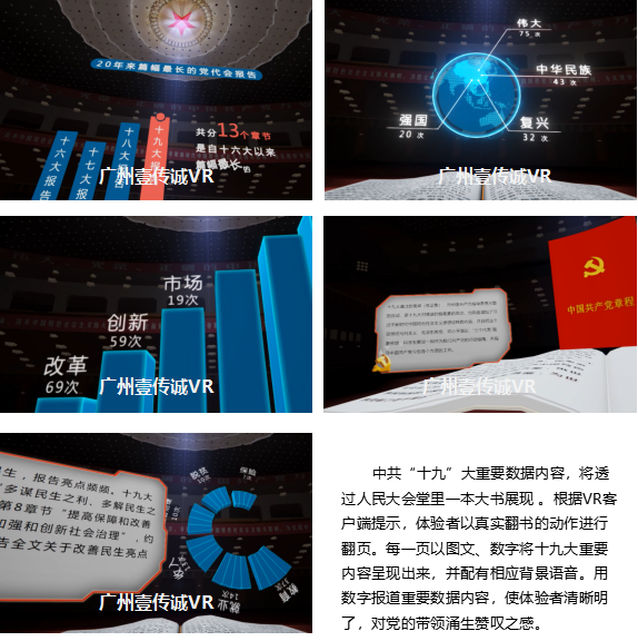 廣州壹傳誠(chéng)VR 虛擬十九大 VR十九大 十九大科普教育
