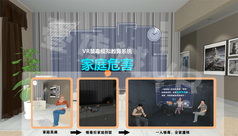 VR禁毒體驗、VR毒駕模擬、VR普法教育