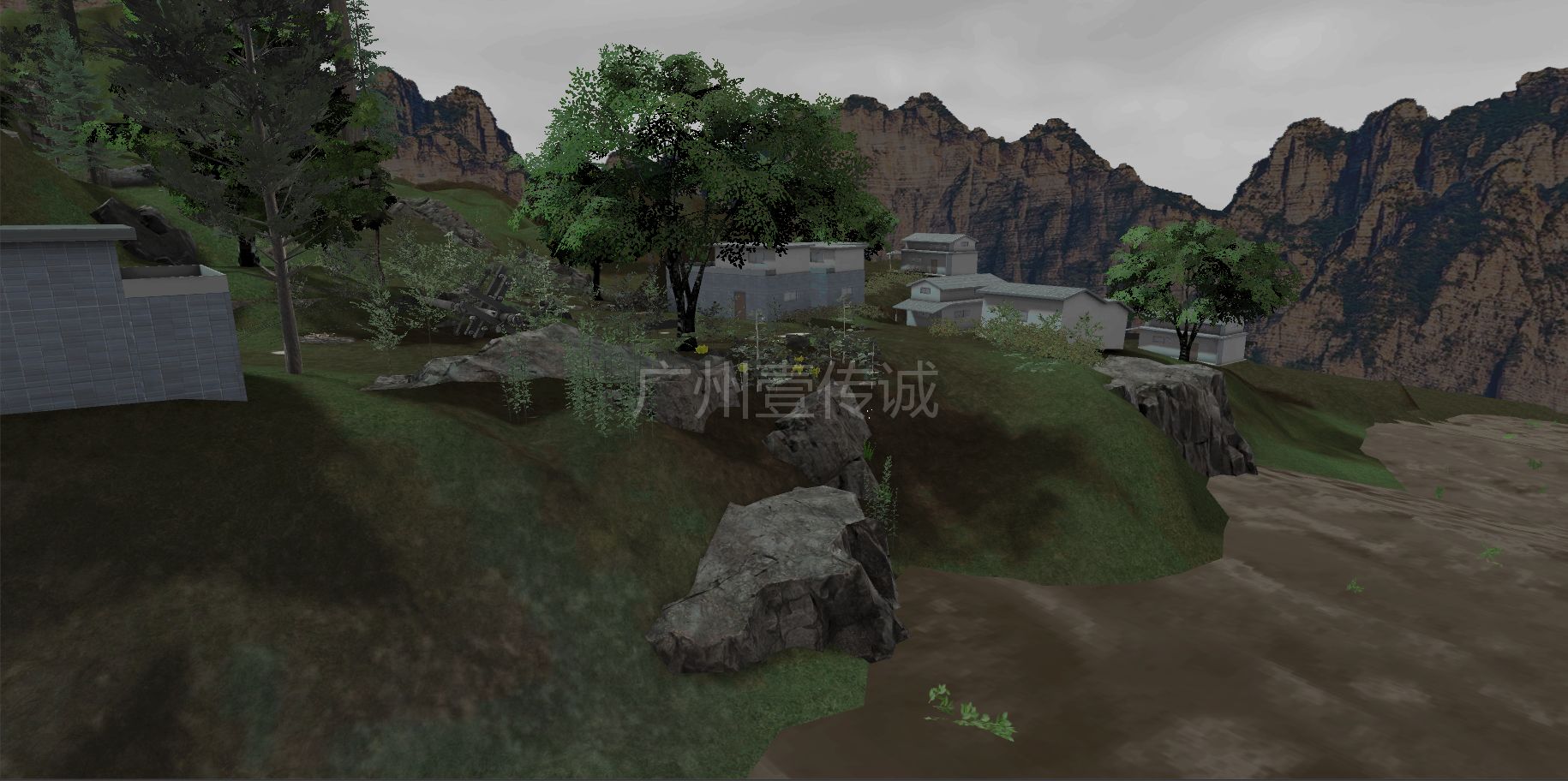 壹傳誠VR山體滑坡
