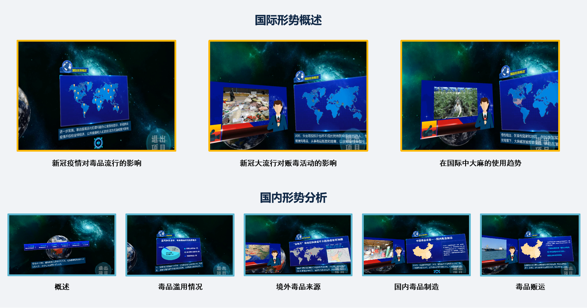 壹傳誠(chéng)VR禁毒教育之毒情分析